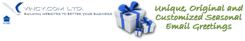 Vincy.com - Seasonal Email Promotions